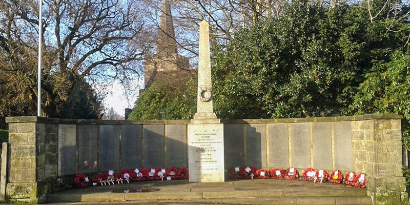 Crowborough War Memorial on Chapel Green