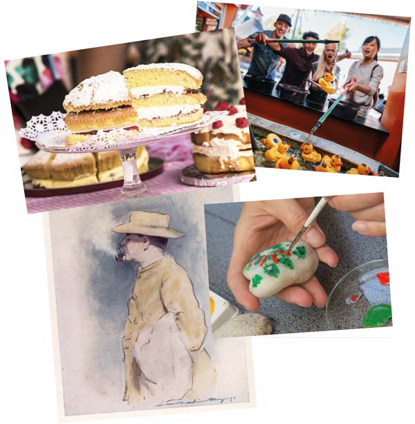 Family Day activities montage